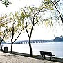昆明湖和十七孔桥景 Kunming Lake and 17-arch bridge