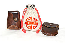 Wulumuqi city, Nanjing city, Taiyuan city - Money Pouches,Arts and Crafts