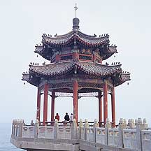 Laolongtou (Old Dragon Head) - Pavillion,Shanhaiguan