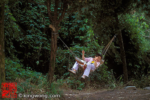 䵱ɽ - Ů Wudangshan ( Wudang Mountains ) - Local Little Girl