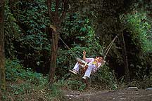 Wudangshan ( Wudang Mountains ) - Local Little Girl,Wudangshan