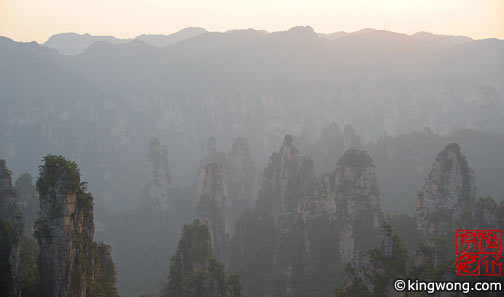 ɽ Tianzishan (Tianzi Mountains)