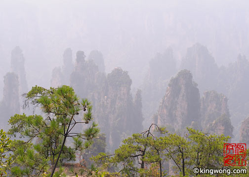 ɽ Tianzishan (Tianzi Mountains)