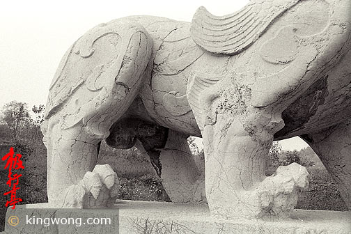 Ͼʯ-- Nanjing Six Dynasties Stone Beasts - Qilin