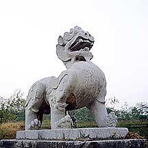 Nanjing Six Dynasties Stone Beasts - Qilin,Nanjing Stone Beasts