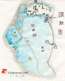 small map of Summer Palace