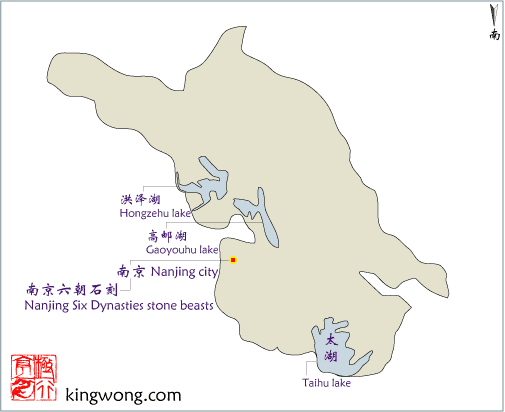 յͼ map of Jiangsu province