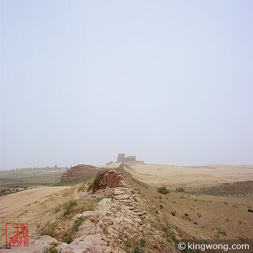 ߺγ֮Ŷǣ Great Wall and Sand Dunes near Dingbian