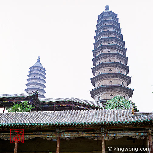 ̫ԭ ˫ Taiyuan City - Twin Pagoda