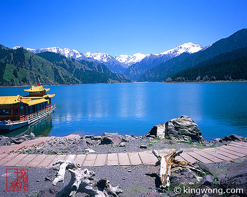 ³ľ Urumqi's(Wulumuqi) Tianchi(Heaven Lake)