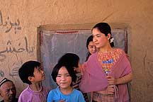 Portriat of a Uygur girl in  Erbaoxiang