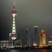 Picture of 上海市 - 东方明珠电视塔 Shanghai City - Eastern Pearl Tower