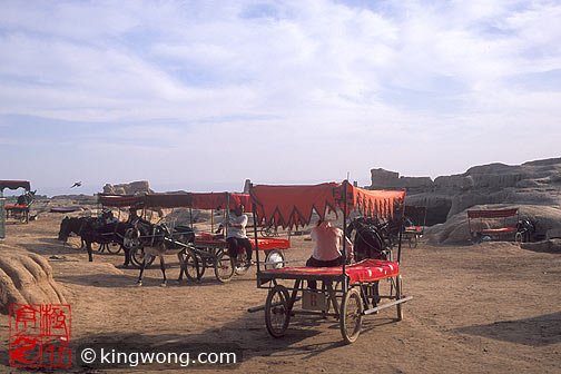 ߲ʳ - ¿ Gaochang Ruins - Donkey Cart