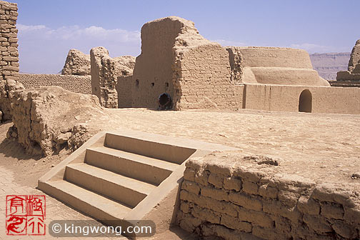 ߲ʳ Gaochang Ruins - Palace area remains