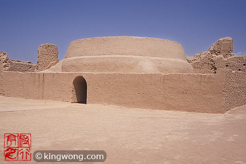 ߲ʳ Gaochang Ruins - adobe structure