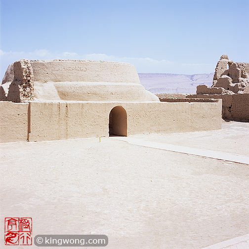 ߲ʳ Gaochang Ruins - adobe structure