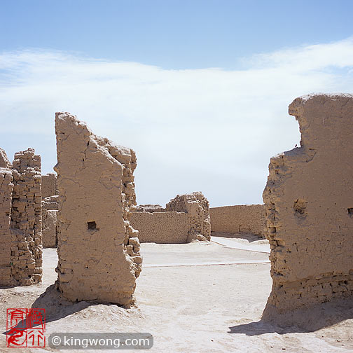 ߲ʳ Gaochang Ruins - Palace area remains