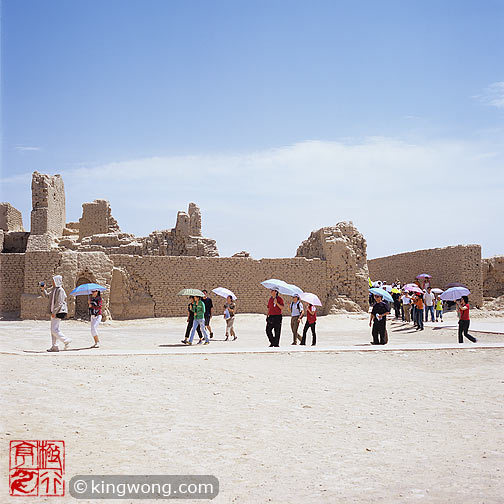 ߲ʳ - ο Gaochang Ruins - Tourists