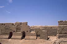 Gaochang Ruins - Palace area remains,Gaochang