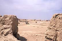 Gaochang Ruins - Donkey Cart,Gaochang