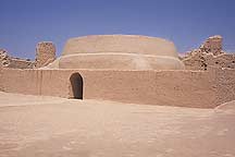 Gaochang Ruins - adobe structure,Gaochang