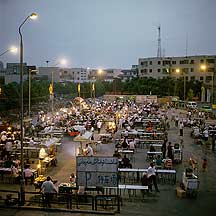 Tulufan (Turfan) - Outdoor food market,Tulufan