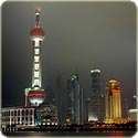 Shanghai\'s ֶ Pudong skyline